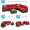 Best Choice Products 7-Piece Outdoor Modular Patio Conversation Furniture, Wicker Sectional Set